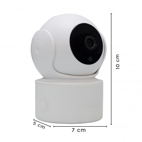 Cámara de seguridad inteligente inalámbrica de audio bidireccional Q-S5 5.0MP