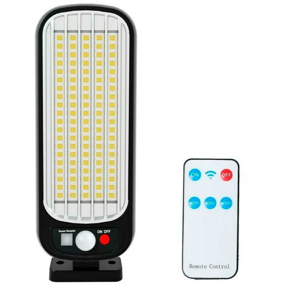 Lámpara GL-84069 Lámpara recarga de energía solar de 100 LED y control remoto