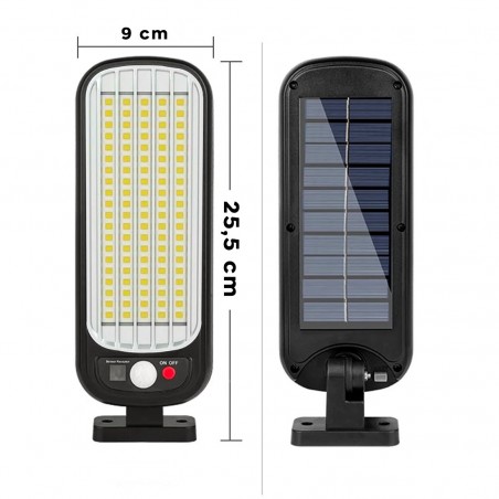 Lámpara GL-84069 Lámpara recarga de energía solar de 100 LED y control remoto