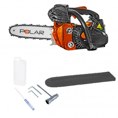Motosierra de poda KRAFTROYAL Podadora de 25 cm 2T Motor de gasolina