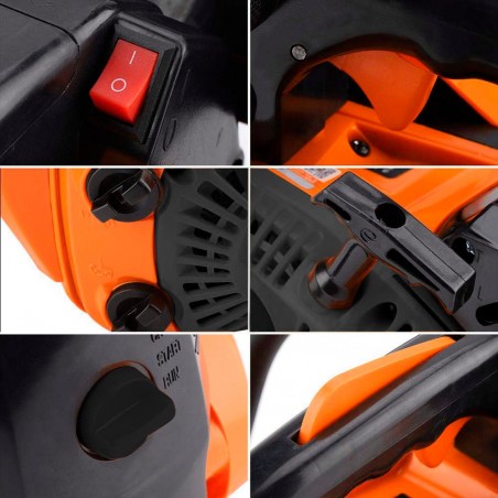 Motosierra de poda KRAFTROYAL Podadora de 25 cm 2T Motor de gasolina