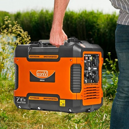 Generador inverter KRAFTROYAL silencioso 2 KW 79CC 4T Monofásico 12V