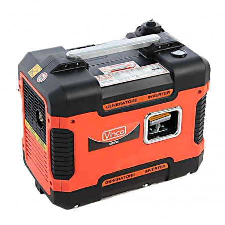 Generador inverter KRAFTROYAL silencioso 2 KW 79CC 4T Monofásico 12V