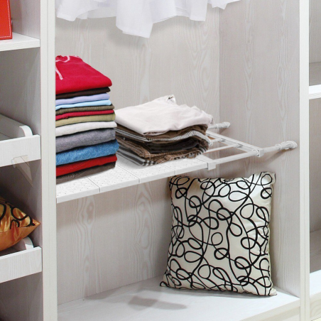 Estante extensible para armarios 35x45cm estante telescópico para muebles