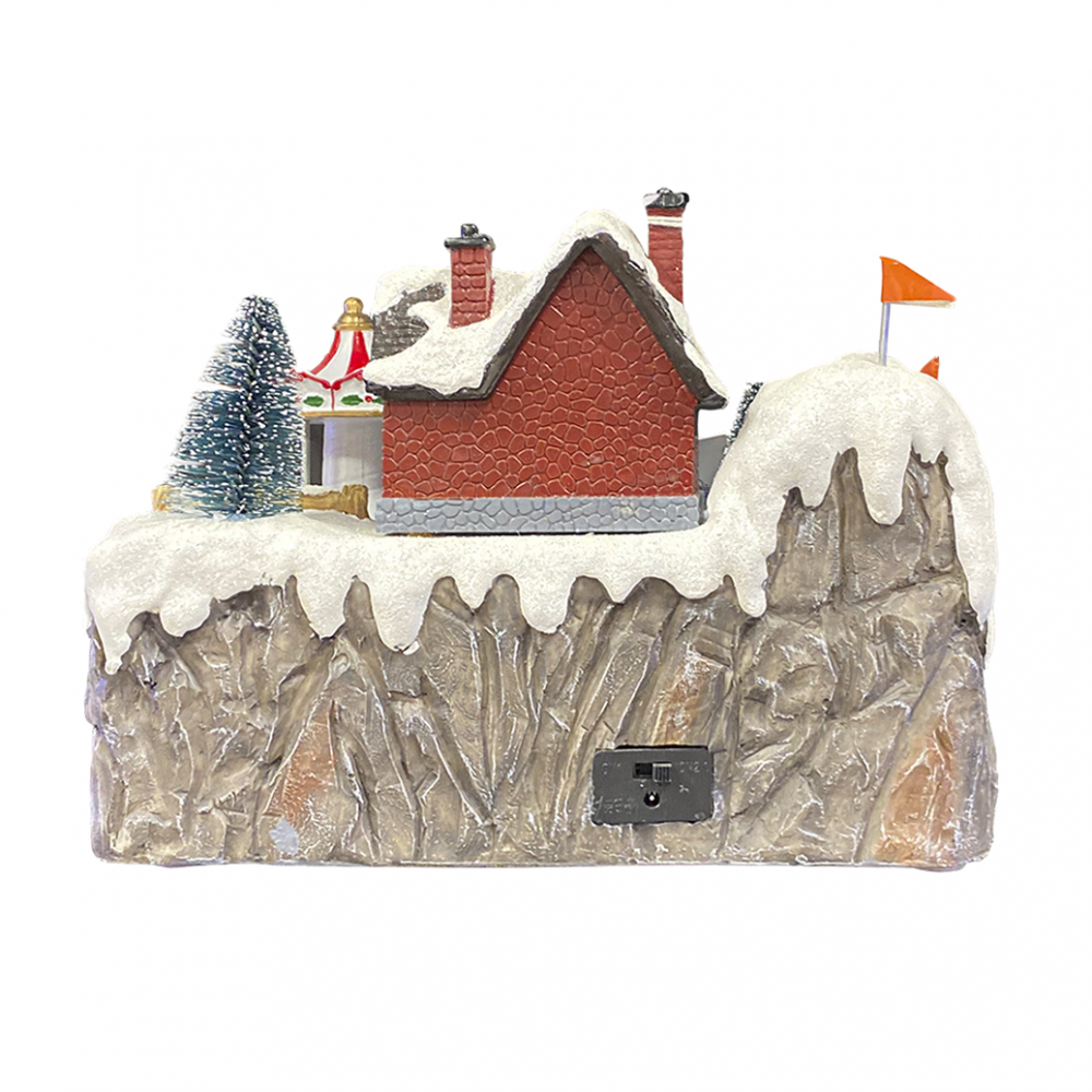 361075 Aldea navideña 24x15x18cm decoración con...