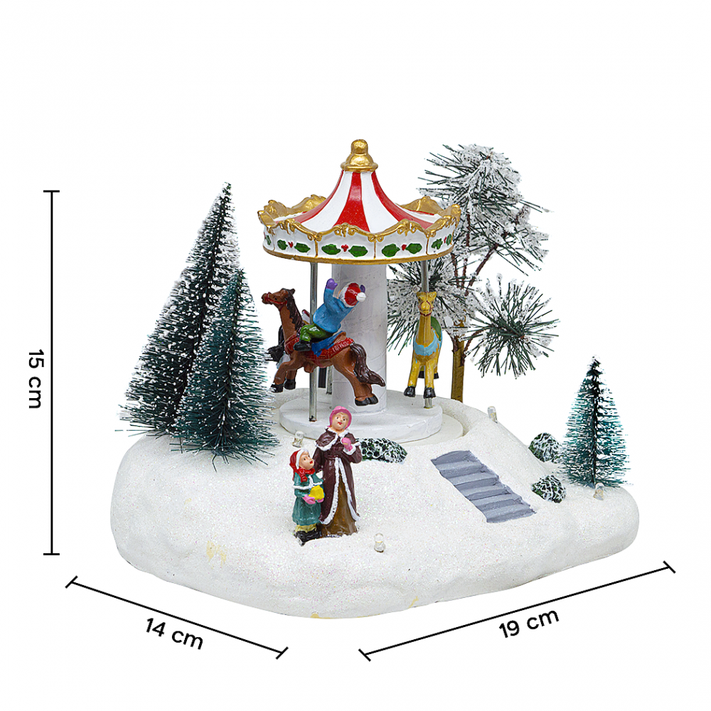 Carrusel 19x14x15cm 361068 Decoración con...