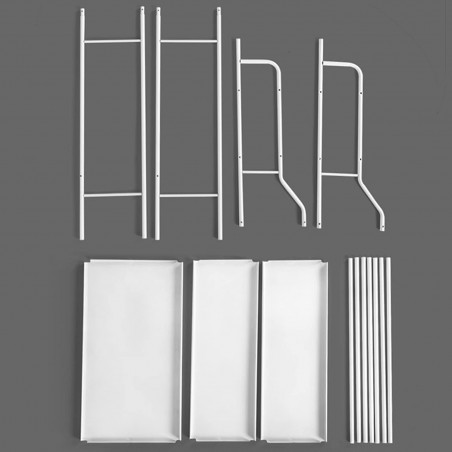 Estante organizador de baño multifunción 01066 para ahorro de espacio 45x25x165