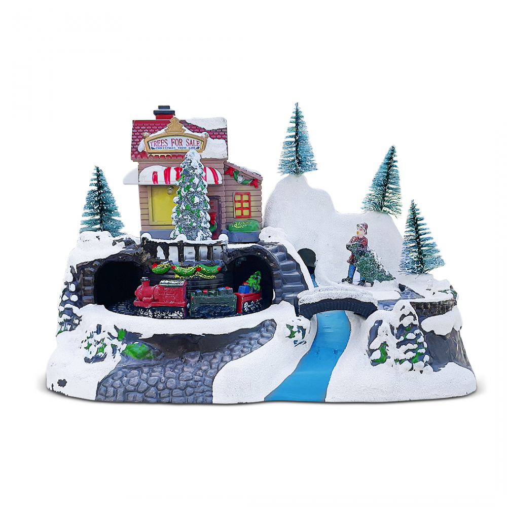 243012 Carrusel de navidad - Tren con Luces...