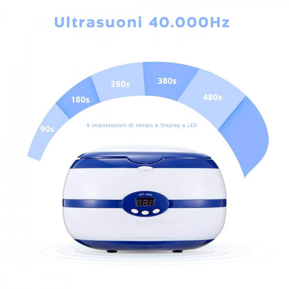 Esterilizador de ultrasonidos digital para...