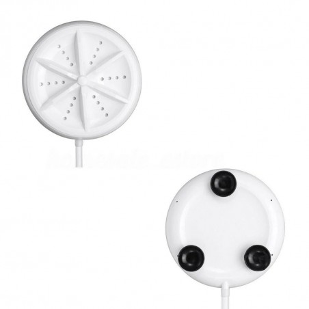 188322 Mini lavadora giratoria de viaje de turbina ultrasónica portátil