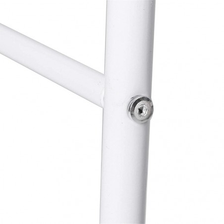 Perchero de barra doble 210962 multifunción con estante de almacenamiento