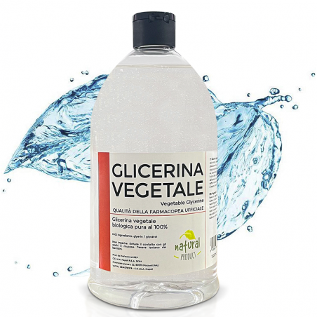 Glicerina vegetal pura 1000 ml bioglicerol para cosméticos y alimentos