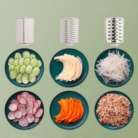 Rebanadora de verduras multifuncional 345360 con cuchillas de repuesto