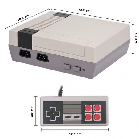 Classic Retro Game Mini Consola 680050 Videojuego 2 mandos con 620 juegos