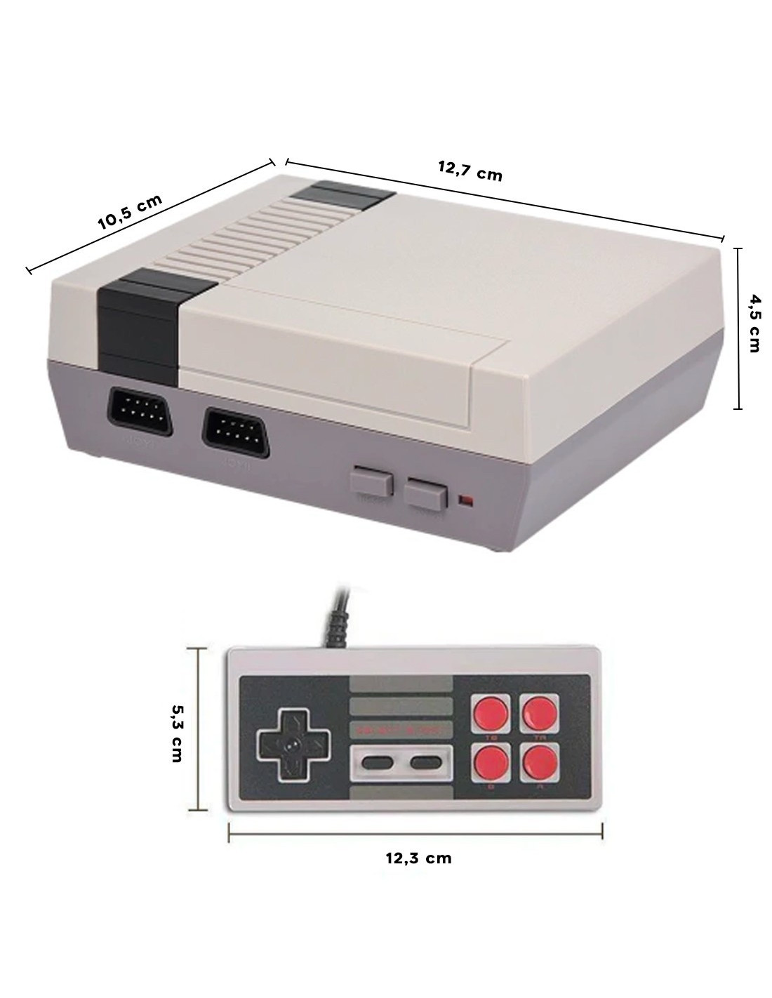 Classic Retro Game Mini Consola 680050 Videojuego 2 mandos con 620 juegos