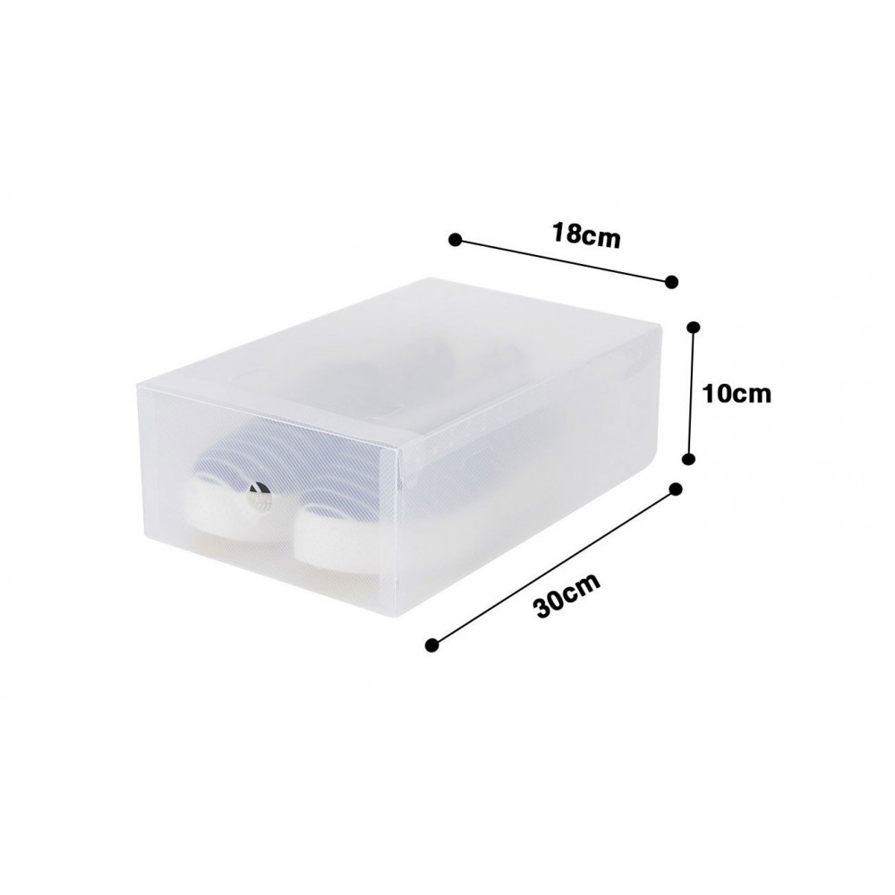 10 uds. caja transparente de almacenamiento...