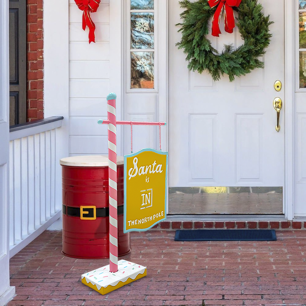 Cartel Santa Rosa 45x15x77cm 436004 Decoración...