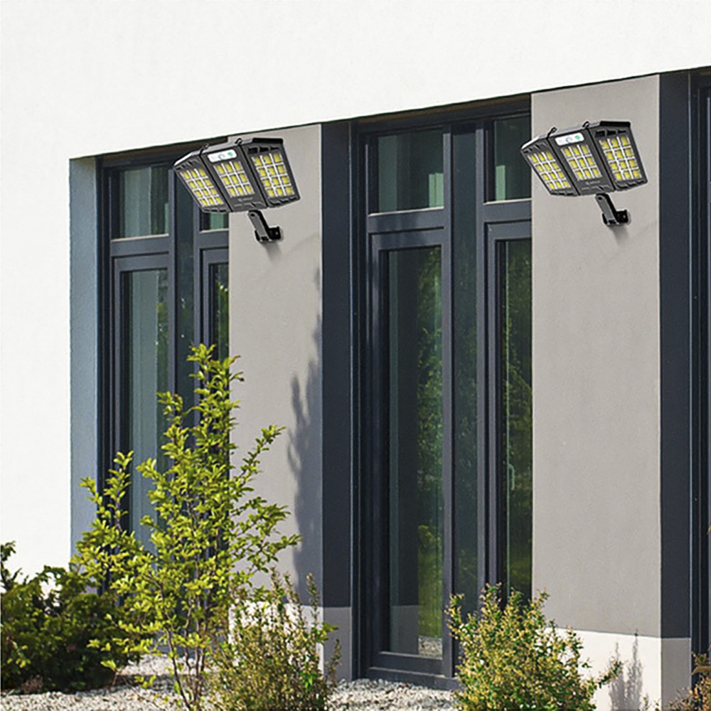 Foco solar 384 smd LED Sensor de movimiento...