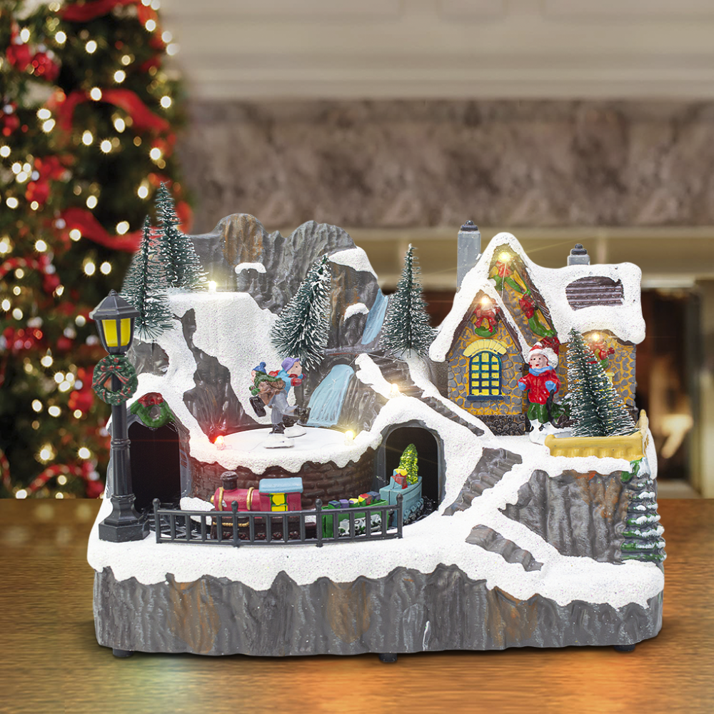 Aldea Navideña 23x15x18cm 361074 Decoración con...