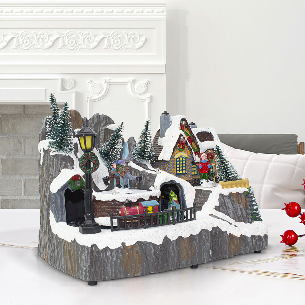 Aldea Navideña 23x15x18cm 361074 Decoración con...