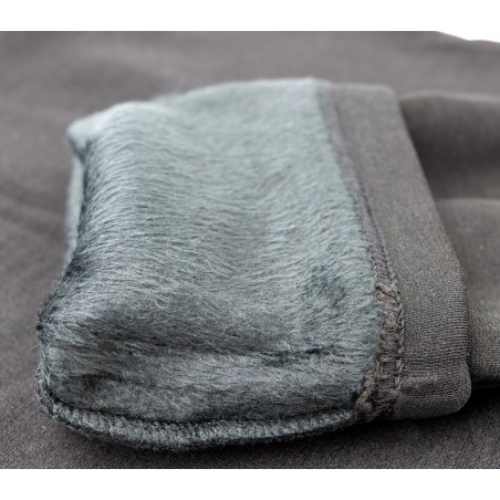 2 uds Leggings mujer térmico polar ZERO DEGREES negro con felpa sin costuras