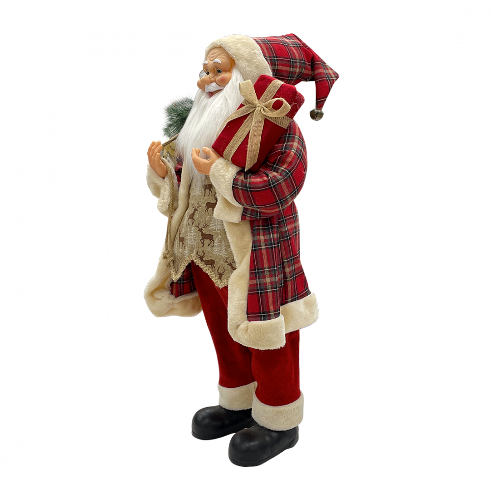 Papá noel rojo escocés 144244 vestido...