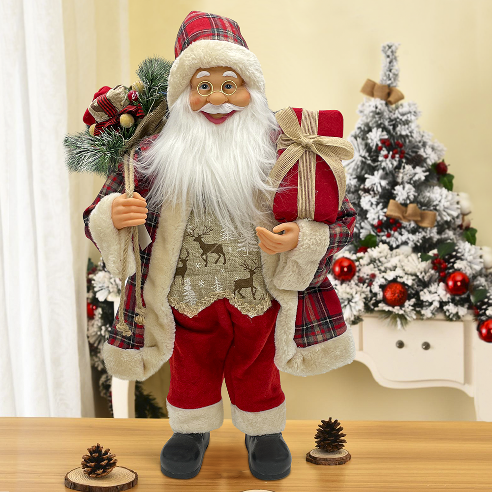 Papá noel escocés rojo 144246 Vestido...