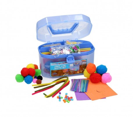 Kit decoupage CRAFT ART CASE - con 127 accesorios 52087 - Estimulación de la creatividad infantil