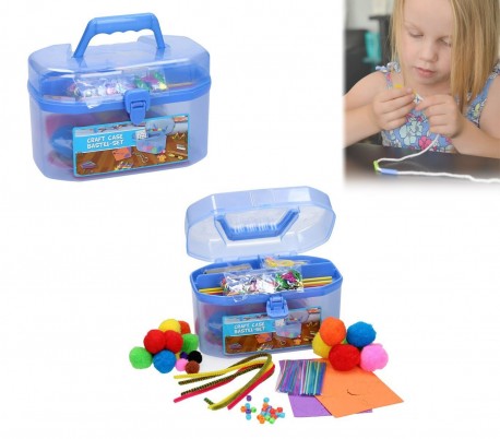 Kit decoupage CRAFT ART CASE - con 127 accesorios 52087 - Estimulación de la creatividad infantil
