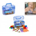 Kit decoupage CRAFT ART CASE - con 127 accesorios 52087 - Estimulación de la creatividad infantil