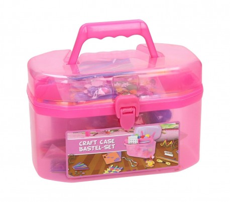 Kit decoupage CRAFT ART CASE - con 127 accesorios 52087 - Estimulación de la creatividad infantil