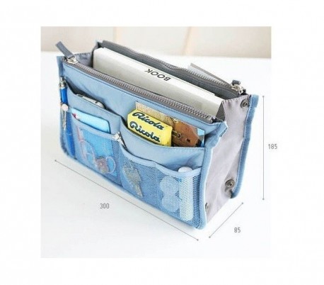 Organizador bag in bag organizador de bolso con bolsillos