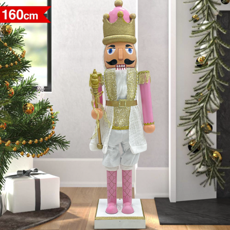 Soldado Cascanueces 392068 soldado rosa 160Hcm con sonidos y movimientos