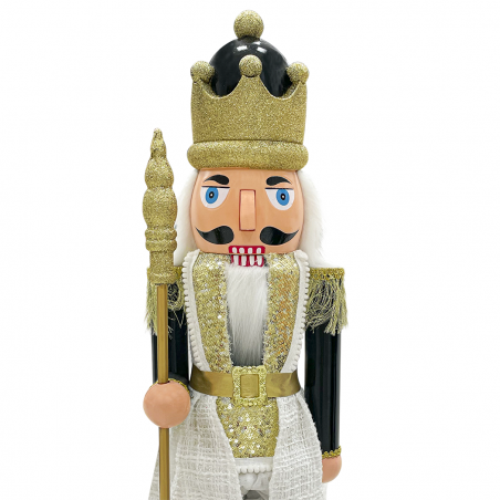 Soldado cascanueces 392084 soldado negro 80H cm adornos navideños