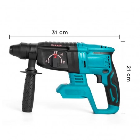 Taladro 2 Baterías ROYALWAVE Martillo Percutor 26V 3AH Destornillador 4500 rpm