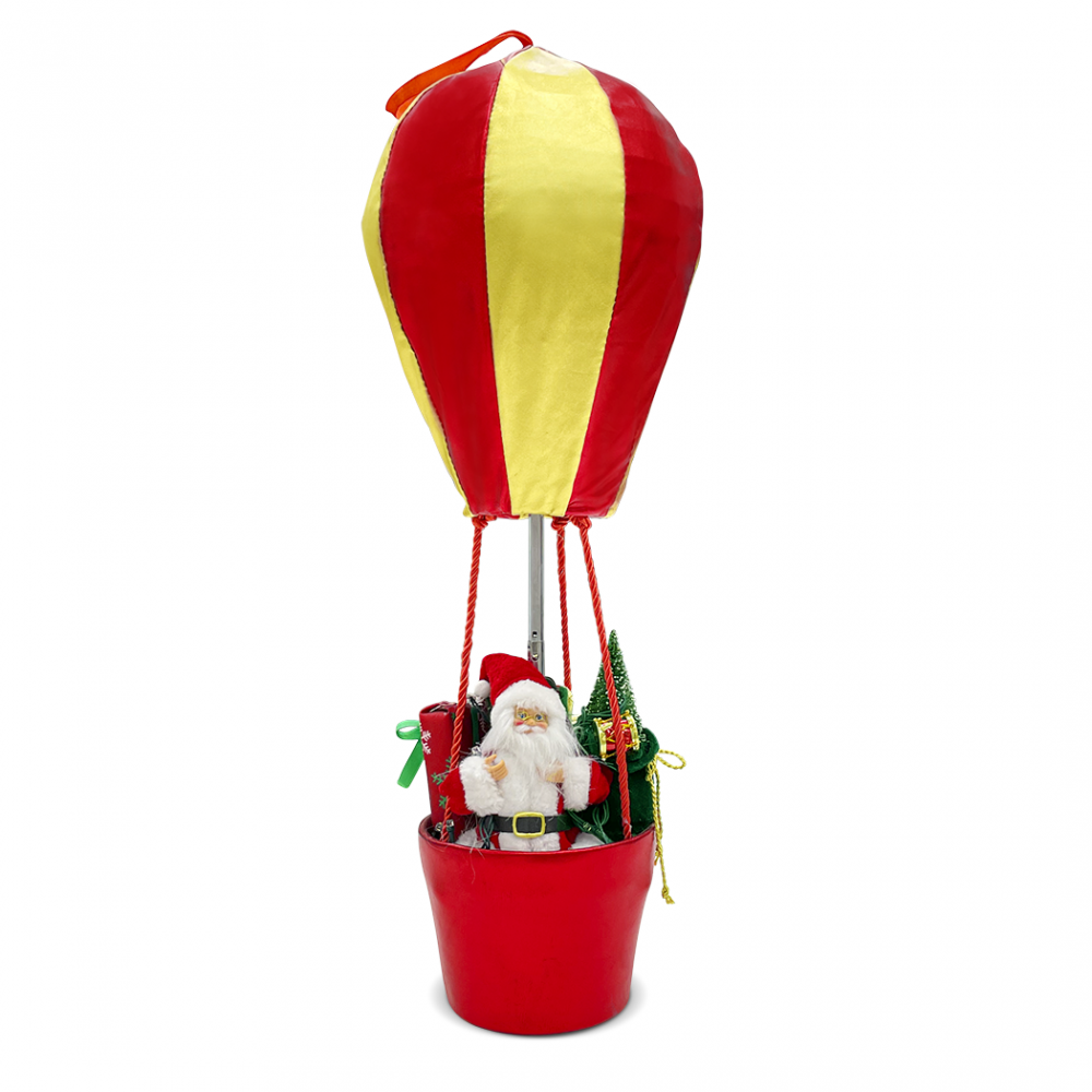 Globo papa noel 392020 adornos navideños 60H cm con luces y sonidos