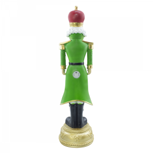 Cascanueces de navidad soldado verde H71cm 436024... 2