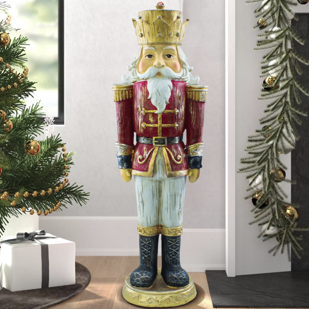 Cascanueces de navidad soldado rojo H92cm...