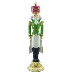 Soldado cascanueces de navidad Verde H91cm 436020...