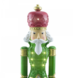 Soldado cascanueces de navidad Verde H91cm 436020... 2