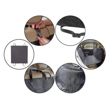 174745 Funda para el coche universal para la protección del maletero 120x120cm