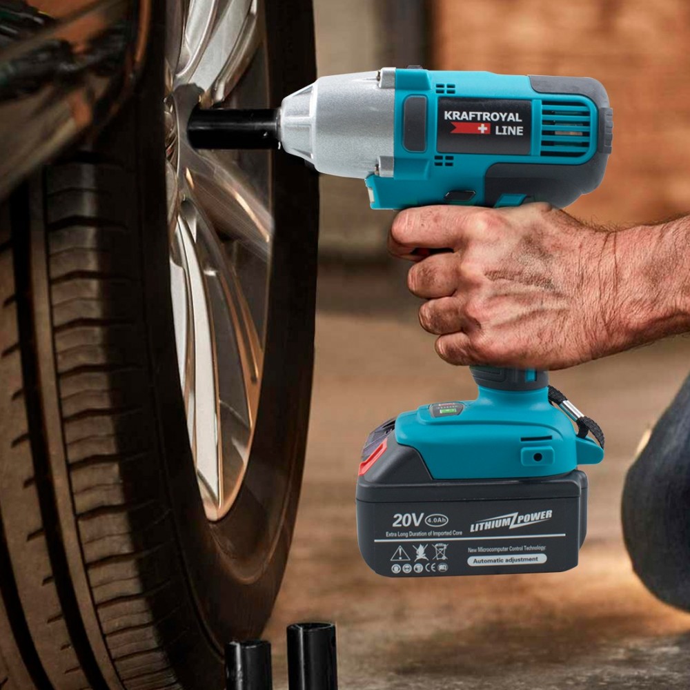 Pistola destornillador KRAFTROYAL POB-280 LED...