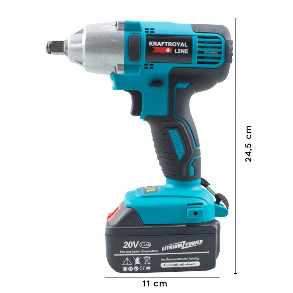 Pistola destornillador KRAFTROYAL POB-280 LED...