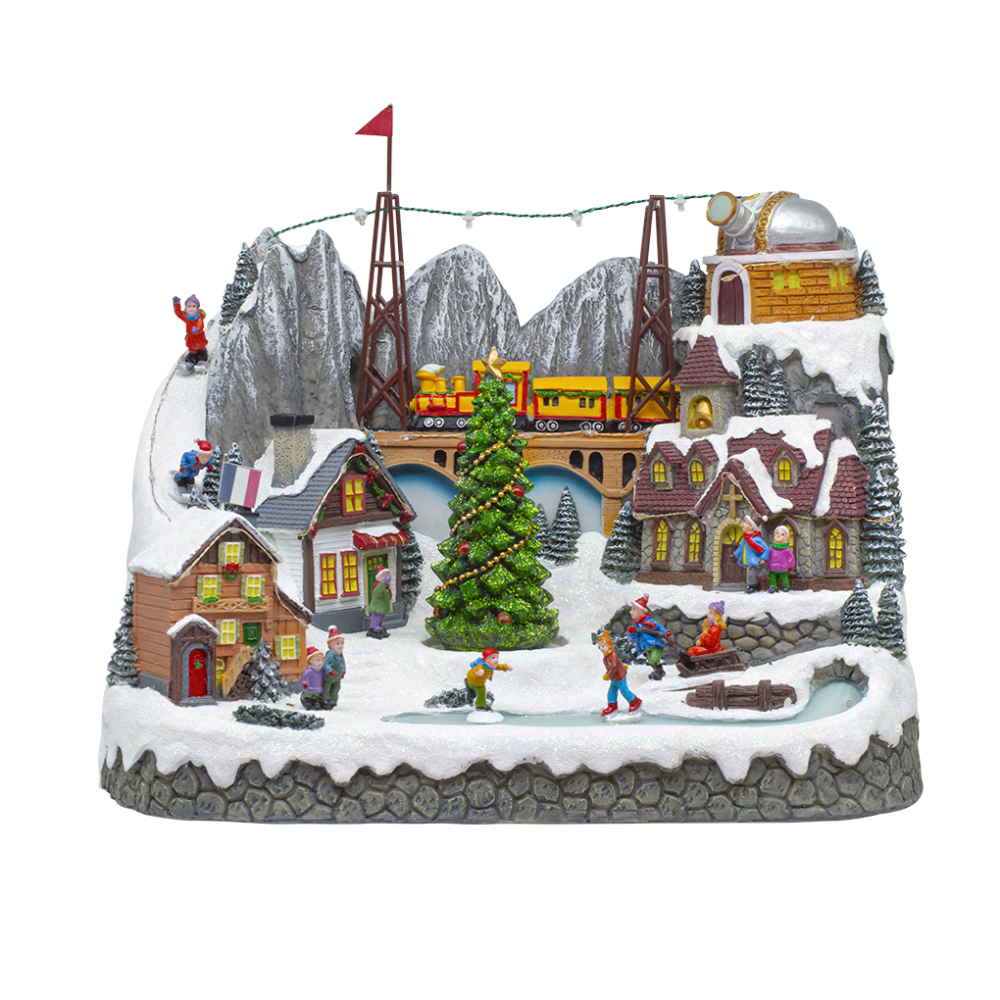 Aldea Navideña 38x25x33cm 367007 Decoración con...