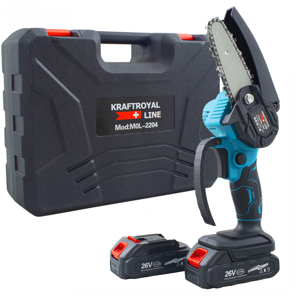 Mini motosierra de poda manual KRAFTROYAL...