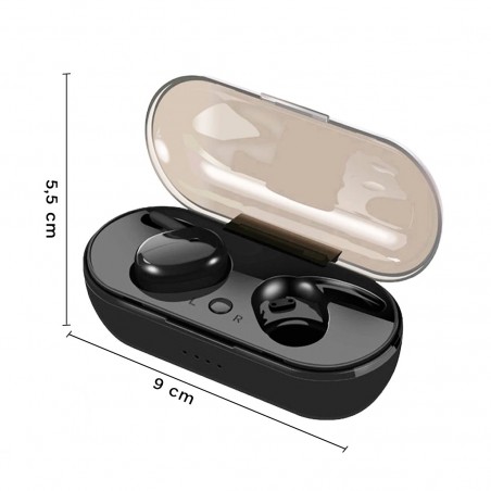 Auriculares Bluetooth V5.0 inalámbricos 802914 Táctil inalámbrico con micrófono