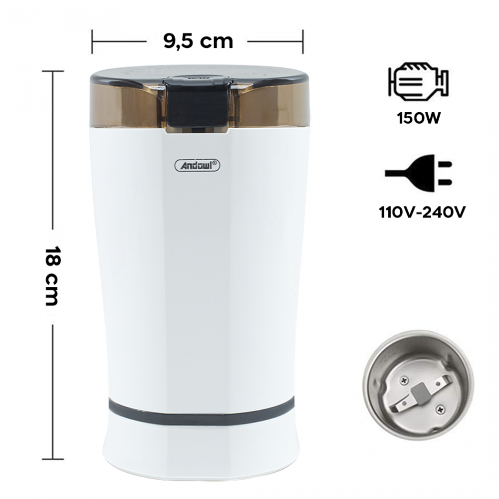 Molinillo eléctrico para el café especias o...