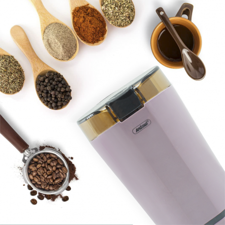 Molinillo eléctrico para el café especias o fruta 150W cuchillas de acero