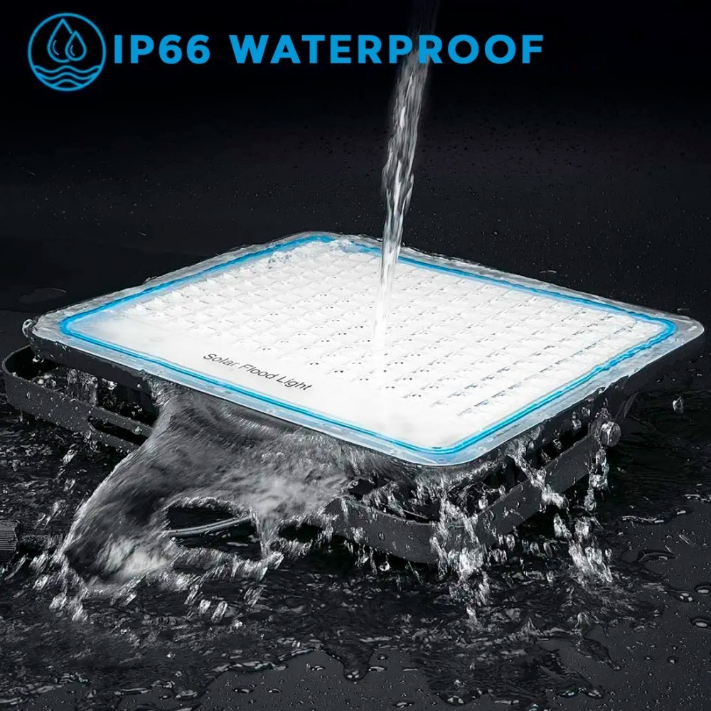 Faro LED panel solar lámpara 300W 79300...