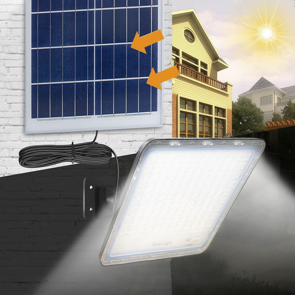 Faro LED panel solar lámpara 300W 79300...